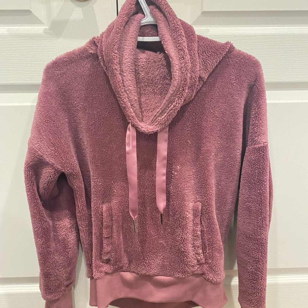 Fluffy sweater!